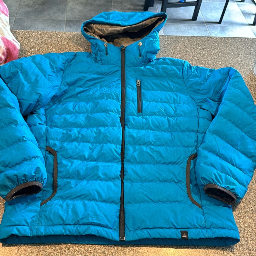 Prana down puffer jacket women’s